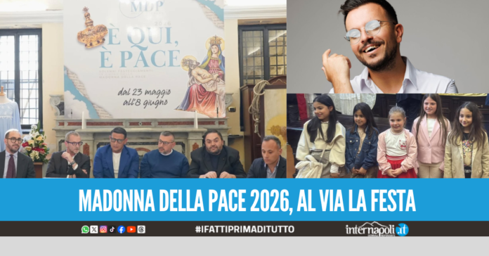 Festeggiamenti Madonna della Pace 2026 le bambine del volo, gli artisti ed il programma