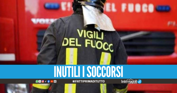 Incendio in un appartamento a Portici, donna muore tra le fiamme