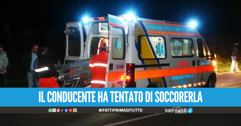 Incidente sulla Cilentana, donna travolta e uccisa da un'auto