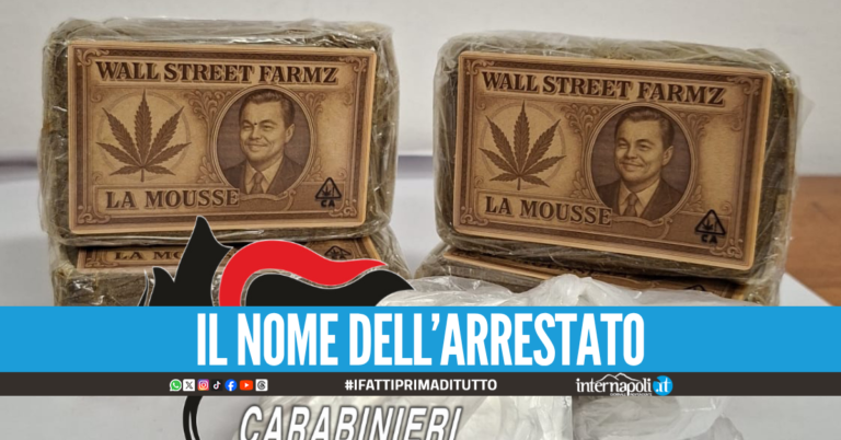Licola, beccato con 4 panetti di hashish e cocaina: 42enne in manette