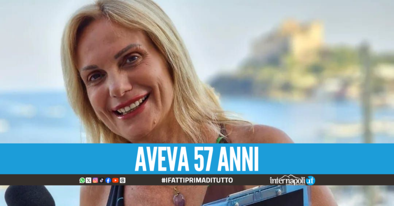 Lutto nella tv napoletana, è morta la conduttrice Lorenza Licenziati