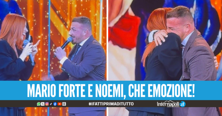Mario Forte e Noemi, duetto da brividi nella trasmissione di Pio e Amedeo su Canale 5