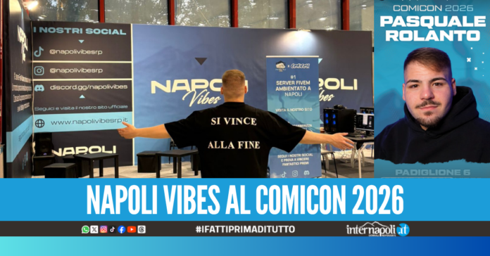 Napoli Vibes sbarca al Comicon il progetto di Pasquale Rolando che trasforma Napoli in un’esperienza virtuale