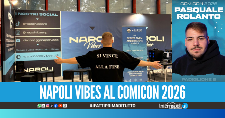 Napoli Vibes sbarca al Comicon il progetto di Pasquale Rolando che trasforma Napoli in un’esperienza virtuale