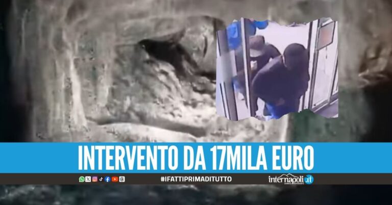 Rapina alla Credit Agricole, chiuso il tunnel usato dalla banda