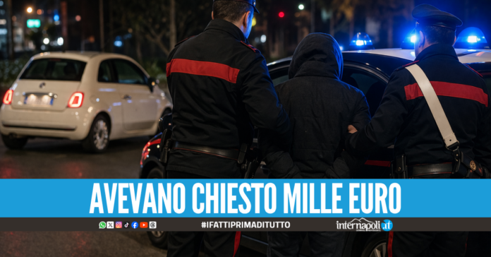 Rubano una Fiat 500 e chiedono il cavallo di ritorno, due arresti nel Napoletano