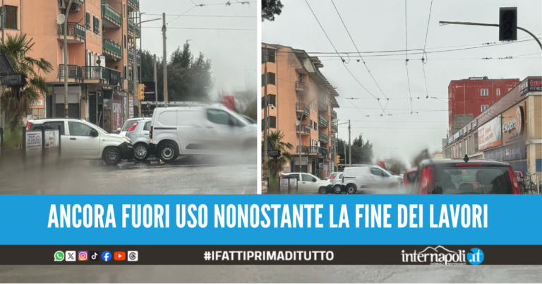traffico semaforo colonne melito