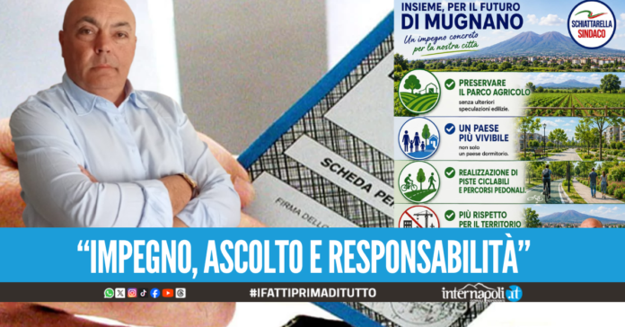 Comunali 2026, Luigi Giaccio in campo con Schiattarella “Serve una Mugnano più vicina ai cittadini”