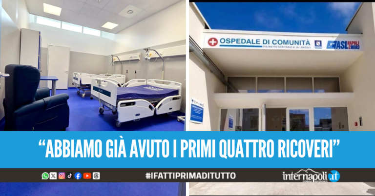 Nasce a Bacoli il nuovo Ospedale di Comunità, il sindaco: "Già attivi per accogliere i pazienti cronici"