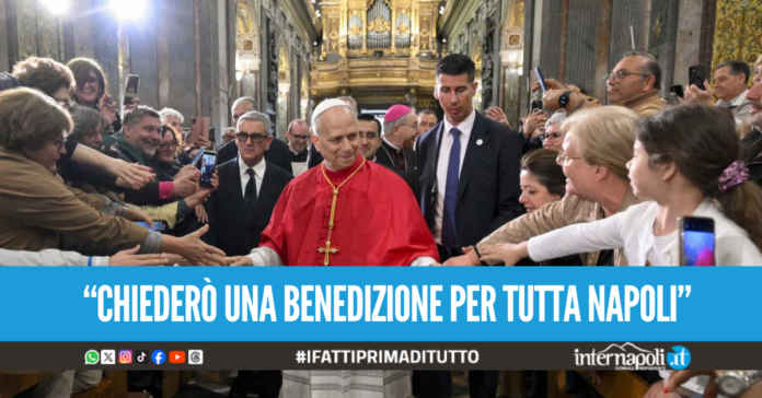 Napoli accoglie Papa Leone: "Grazie per il vostro calore, farò un omaggio a San Gennaro"