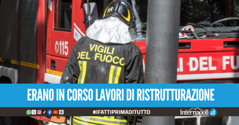 Crepe nelle pareti, sgomberate 22 persone nella palazzina pericolante nel Napoletano