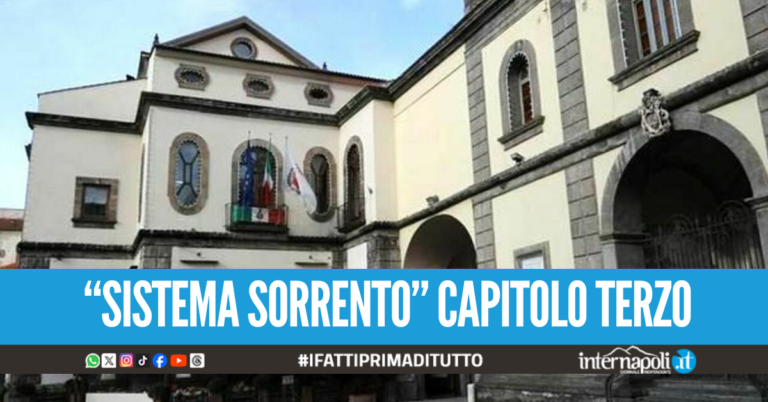 Appalti pilotati e mazzette a Sorrento, scattano le manette per altre 15 persone