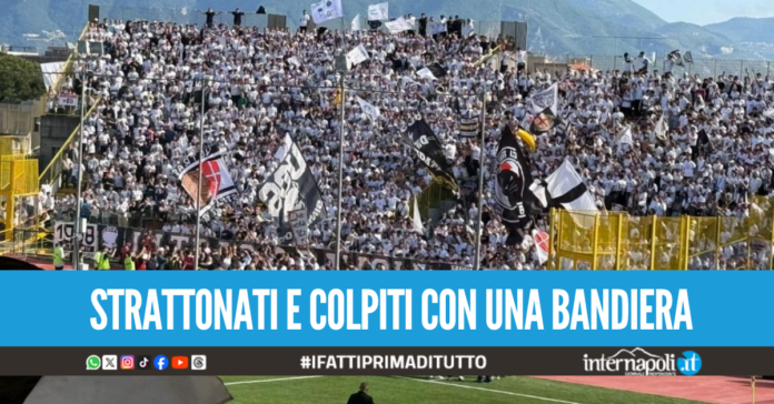 Violenza dopo il match tra Savoia e Scafatese, marito e moglie aggrediscono gli agenti
