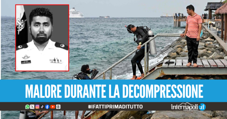 Tragedia nella tragedia alle Maldive, morto sub che stava cercando i corpi degli italiani