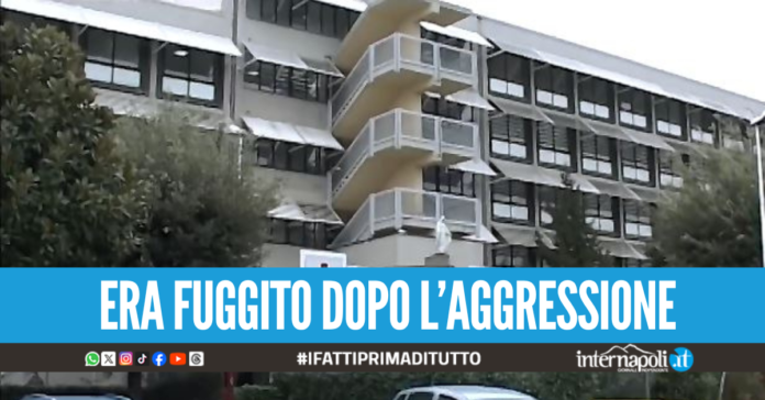 Vergogna all'ospedale di Pozzuoli, arriva in ambulanza e spacca il naso all'OSS