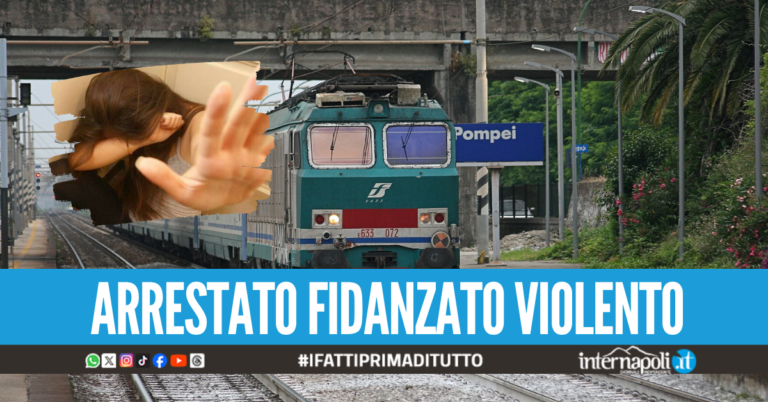 Tenta di buttare l'ex sotto il treno a Pompei: "Moriremo insieme"