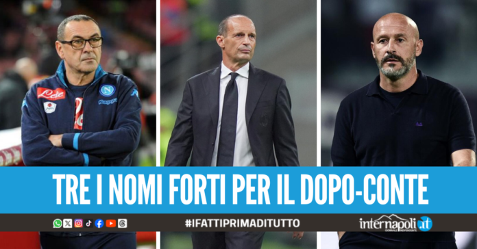 Il Napoli segue Sarri e Allegri ma non molla Italiano, è da sempre un pupillo di ADL