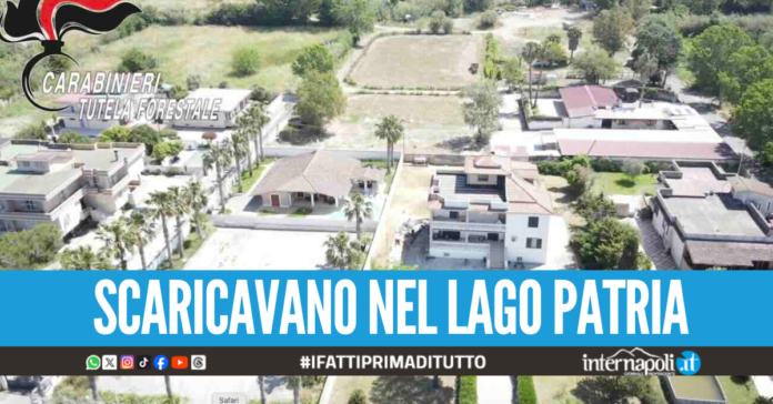Ville e scarichi fognari abusivi sui terreni della Regione, scattano i sigilli tra Licola e Varcaturo