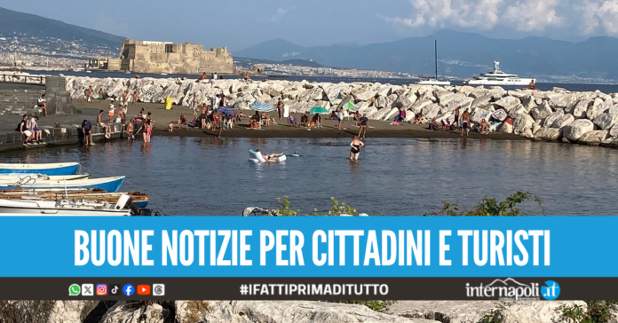 A Napoli è già tempo da mare, domani picchi di 30° in città
