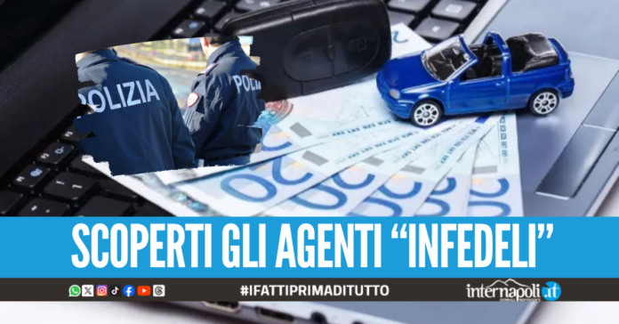 Falsi furti d'auto per truffare l'assicurazione, arrestati tre poliziotti a Giugliano