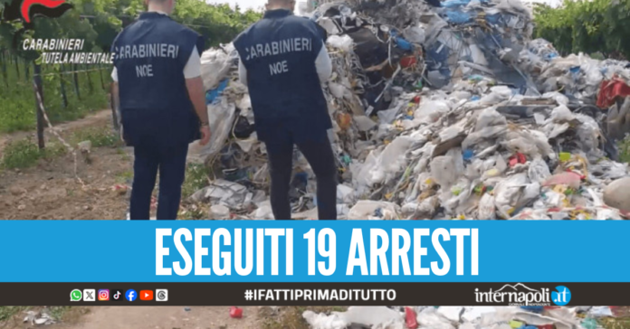 Traffico illecito di rifiuti speciali, scatta il maxi blitz tra Campania e Puglia