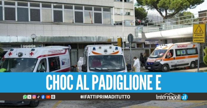 Tragedia al Cardarelli di Napoli, paziente si lancia dal terzo piano e muore