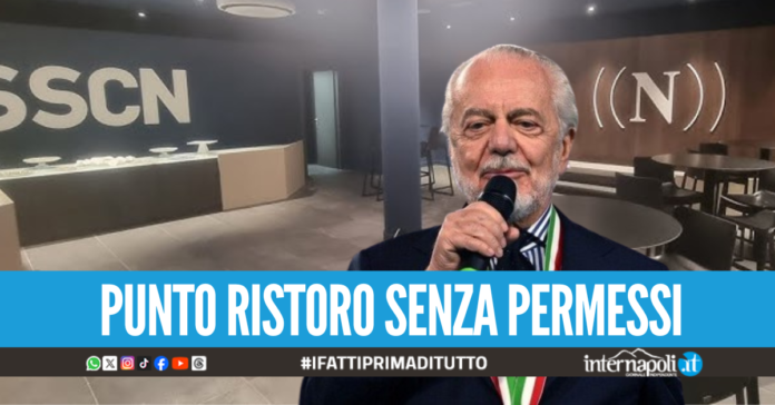 Nuovi guai per De Laurentiis, è indagato per abusi edilizi allo stadio Maradona