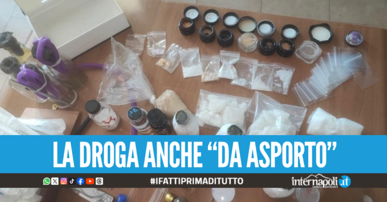 Centrale della droga in casa a Chiaiano, arrestato il pusher "itinerante"