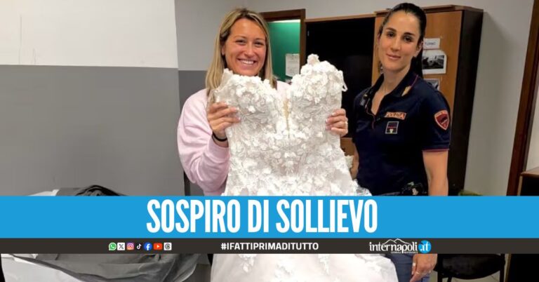 Fidanzati derubati prima del matrimonio, ritrovato l'abito della sposa