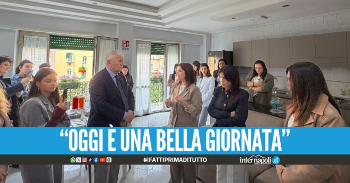 L'immobile del clan Giuliano diventa rifugio per le donne vittime di violenza