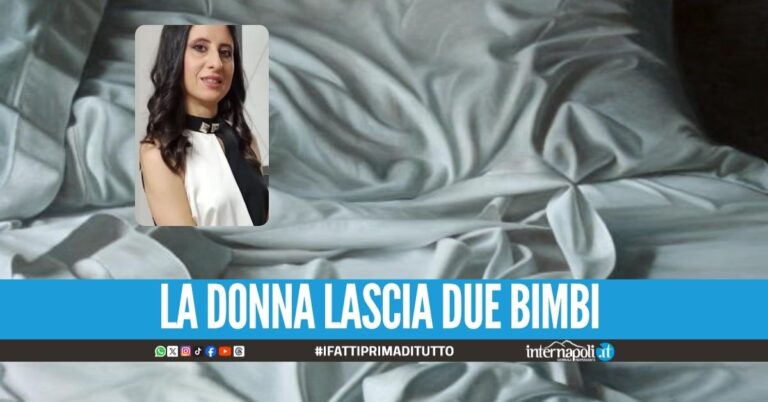 Dramma nel Salernitano, mamma Maria muore nel sonno a 40 anni