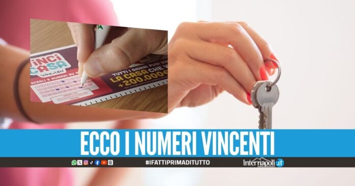 Vince una casa e 200mila euro con il Win For Life, gioia a Napoli