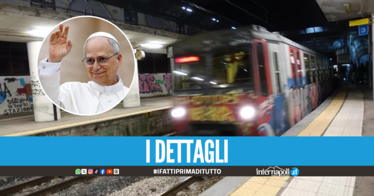 Papa Leone a Napoli, corse della Circumvesuviana a partire dalle 03:50