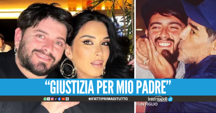 Maradona Jr contro l'ex moglie: 