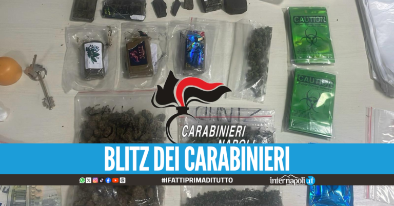 Oltre mezzo chilo di droga "brandizzata", 21enne in manette al Rione Traiano