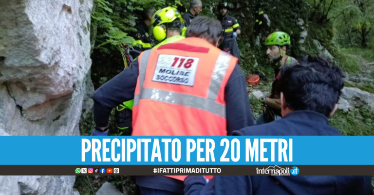 Precipita in un dirupo durante l'escursione, morto 71enne di Giugliano