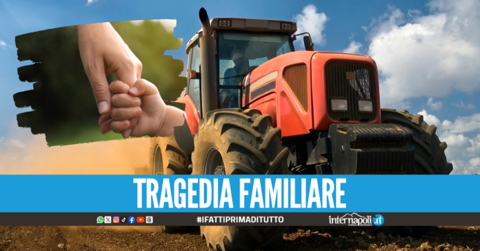 Lorenzo Spano muore a 3 anni travolto dal trattore, il padre stava facendo retromarcia
