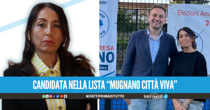 Mugnano, Teresa Antuono candidata con Schiattarella: 