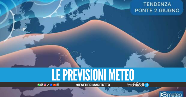 Caldo e temporali, Italia spaccata in due per il ponte del 2 giugno