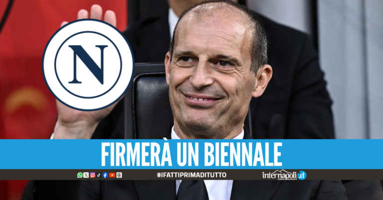 "Here we go!", Allegri nuovo allenatore del Napoli: tutti i dettagli