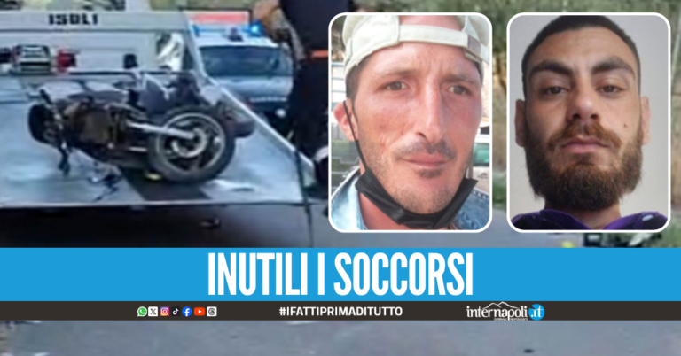 Tragico incidente in scooter nel Cilento, Osvaldo e Cristian muoiono a 27 e 39 anni