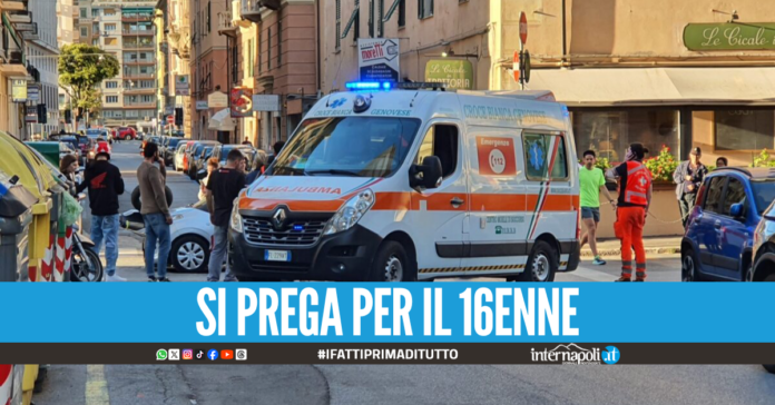 Tragico incidente in scooter a Melito, il 16enne Emanuele è in coma
