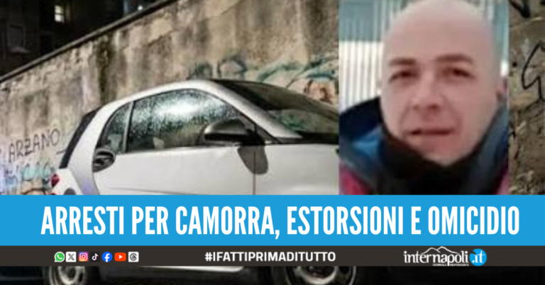 Arzano, omicidio Coppola e racket per pagare la “mesata” ai detenuti: 17 arresti