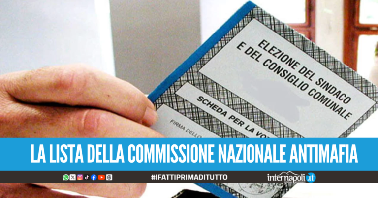 Elezioni, 12 impresentabili in Campania due a Melito, uno ad Afragola e Portici