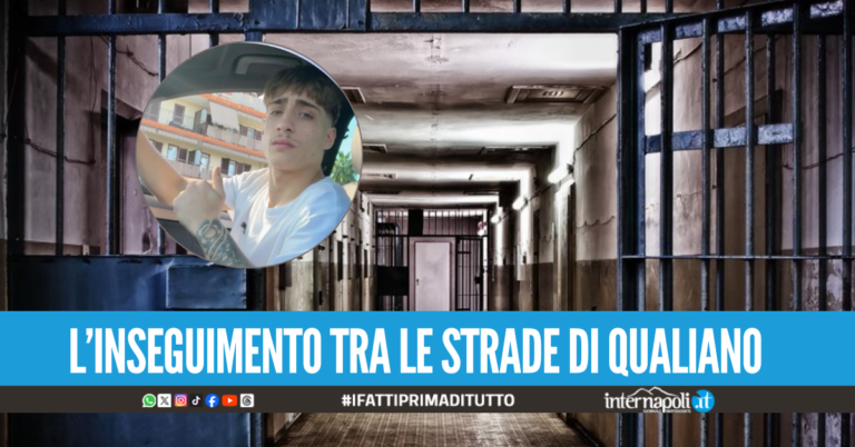 Inseguimento rocambolesco con le forze dell’ordine, condannati e rimessi in libertà i due giovani di Qualiano