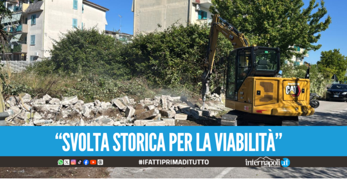 Qualiano-Villaricca, al via i lavori per la nuova strada tra via Bologna e via Maioni