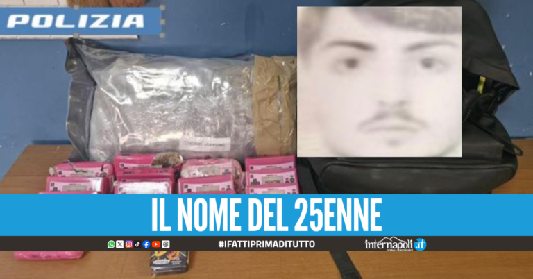 Vede i poliziotti e scappa, nello zaino aveva oltre 2 chili di droga: arrestato a Miano