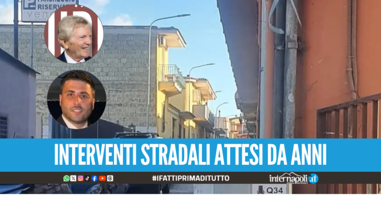 Villaricca si rifà il look, lavori stradali anche in via Primavera grazie ai finanziamenti intercettati