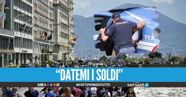 Coppia di turisti aggredita a Napoli, arrestato dopo la raffica di calci e pugni