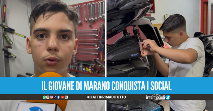 A 13 anni preferisce l'officina alla Play, Ciro conquista TikTok con la sua passione per i motori